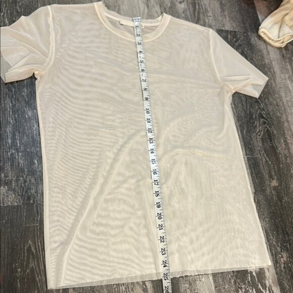 Wilfred Cream Sheer Top - Picture 6 of 6